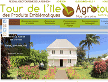 Tablet Screenshot of agrotours-reunion.com